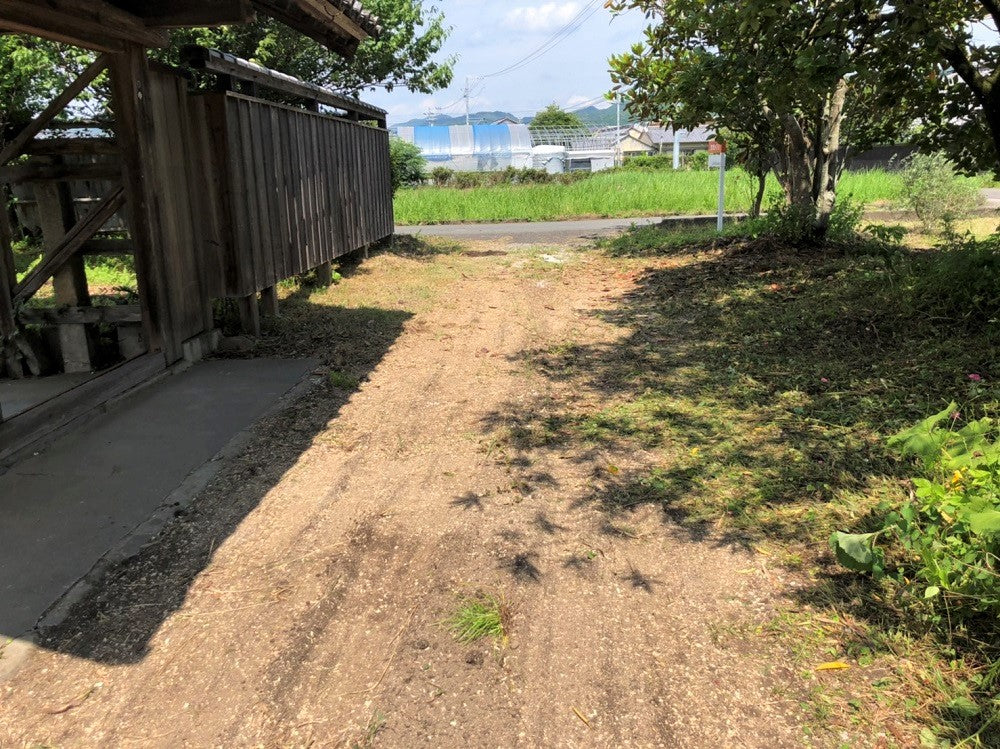 庭の手入れ