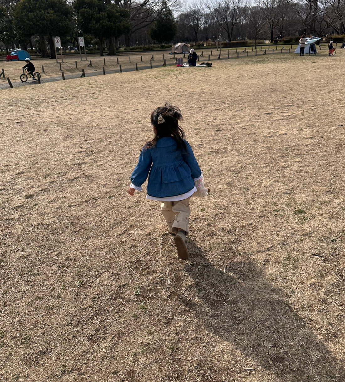 公園散歩