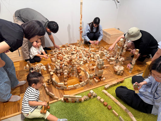 【吉祥寺店】そだちの積み木イベント"どうぶつえん"をつくろう！