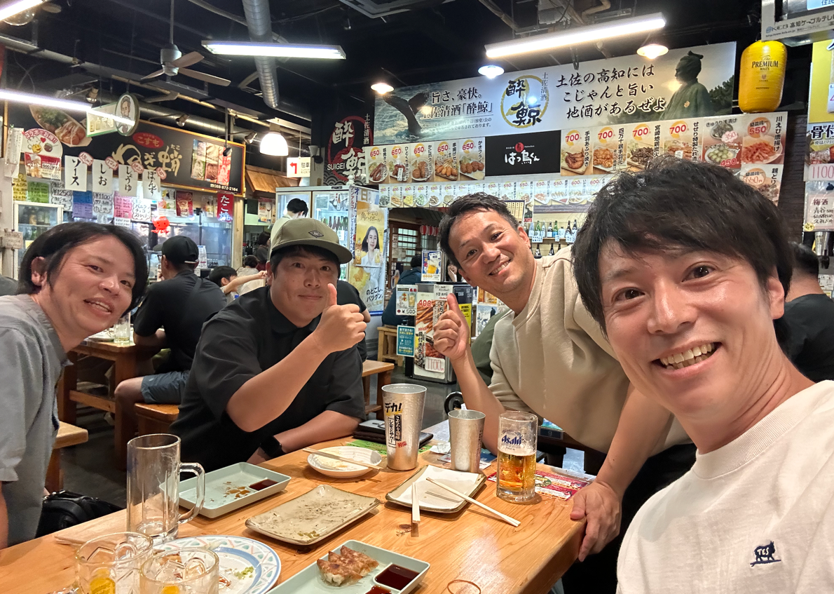 ひろめ市場０次会