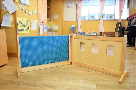 大阪府　神童幼稚園　ままごとパーテーション