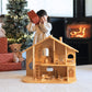 木のクリスマスセット（ラッピング付き）