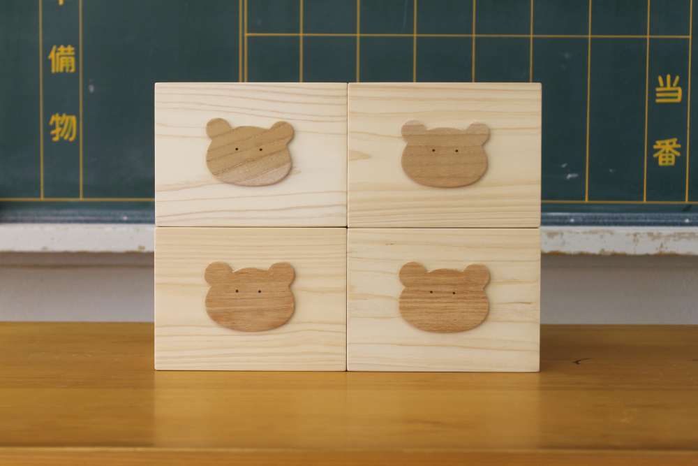 くまの木箱セット B（アウトレット品）