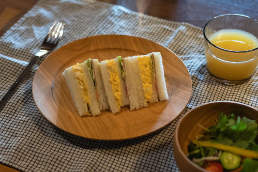 薗部産業 リム付き さくら皿